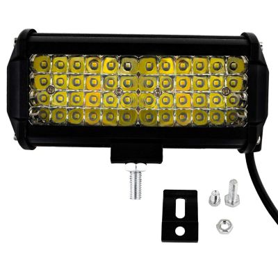 Allextreme EX48LFL Universal 48 LED Light Flood Spot Combo Beam Light Multi-Purpose Warning Fog Lamp for Bike, Motorcycle and Cars (72W, White, 1Pc)