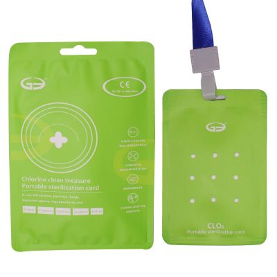 Allextreme EXASC01 Portable Air Sterilization Card Disinfection Sterilization Purifying Lanyard Protection Card for Kids, Adults, Home, School Travel & Office (Random Colour)