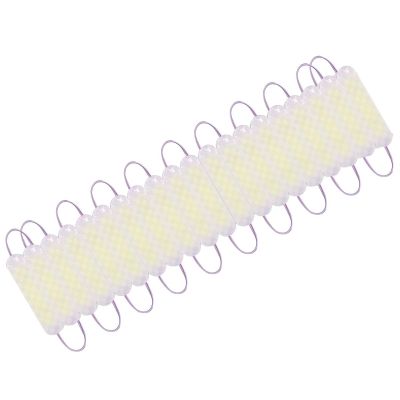 Allextreme EXMIL9W 9 LED Module Light Interior Exterior 12V 5730 Injection Decorative Lamp with Adhesive Backside for Car, Home & Decoration (20 Strips, White)