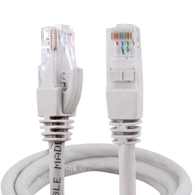 Allextreme Patch Cord LAN Cable Cat-6E Compatible with Computers & Laptops, High speed Cable Cord for Modem, Router (1 Mtr)