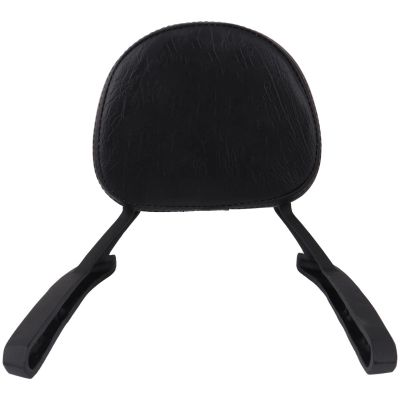 AllExtreme EXRBS01 Heavy Duty Bike Backrest Fit Passenger Rear Seat Back Support Rest Adjustable Compatible with Royal Enfield Reborn (Black)