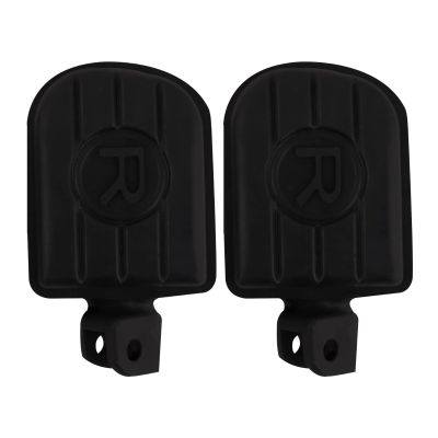 AllExtreme EXTBRE130 Bike Front & Rear Foot Rest Heavy Duty Left & Right Compatible for Royal Enfield Reborn (Black)
