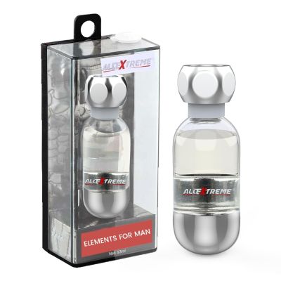AllExtreme Car Air Freshener Dashboard Vent Liquid Clip Diffuser Spill-proof Auto Interior Accessory for Offices - (13ml, Elements for man,1 Pcs)