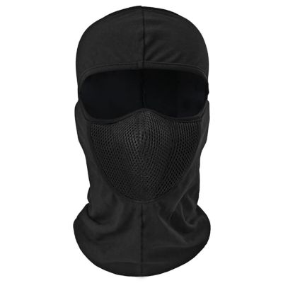 Allextreme Lycra Full Face Cover Mask Bike Riding & Cycling Anti Pollution Dust Sun Protection Balaclava with Air Filter Mesh (EXMASK02)