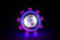 Allextreme Original Projector Lamp High Intensity Led headlight Lens projector (High beam, Low Beam,Flasher function) For - All Bikes (Blue Red Blue)