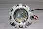 Allextreme Original Projector Lamp High Intensity Led headlight Lens projector (High beam, Low Beam,Flasher function) For - All Bikes (Blue Red Blue)