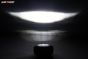 Allextreme EXM202W 3 LED Round Fog Light 4 Inches Waterproof Driving Spot Lamp with Mounting Bracket for Car and Motorcycle (30W, White Light, 1 PC)