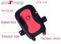 Allextreme Universal Mirror Mount Bike and Motorcycle Mount Cell Phone Mobile Holder Cradle for 3.5 to 6.3" Smartphone (Red)