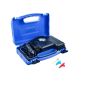AllExtreme AE-8004 Heavy Duty Tyre Inflator Briefcase Style Air Compressor with Extension Air Hose and Cigratte Lighter Plug (75 PSI, 6 Months Warranty)