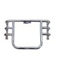 AllExtreme EXAFLGC Heavy Duty Metal Leg Guard Front Bike Safety Crash Bar Compatible for BS3, BS4 and BS6 Model Royal Enfield Bullet 350cc and 500cc (Chrome)