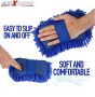 AllExtreme EXCWSM1 1 Piece Car Cleaning Wash Sponge Brush Car Window Glass Washer Cleaner Microfiber Ultrafine Washer Clean Tools (Colour May Vary)