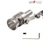AllExtreme EXSWL01 Universal Turbo Sound Car Silencer Whistle Exhaust Pipe Blowoff Valve Simulator for Cars (XL)