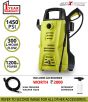AllExtreme AE-3112 Portable Electric Car Washer Sprayer Cleaner Machine with Detergent Tank, Spray Wand Gun and Multiple Nozzles (1200W, 1450PSI, 1 Year Warranty)