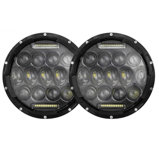 Allextreme 3 LED Headlight Lamp Universal