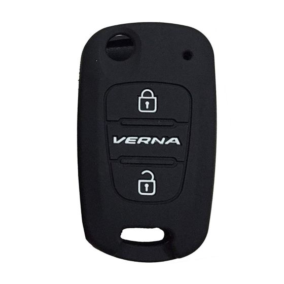 AllExtreme EX2KCHB Silicone Key Cover Remote Control Outer Shell Soft Fob Cover Case Protector Cool & Trendy Look (Black)