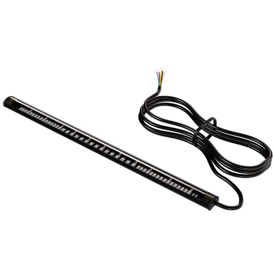 AllExtreme EXLPL053 Universal Licence Plate LED Light Strip with 48 SMD LEDs for Brake Stop Turn Signal (8 Inches, DC 12V, 8 Inch)