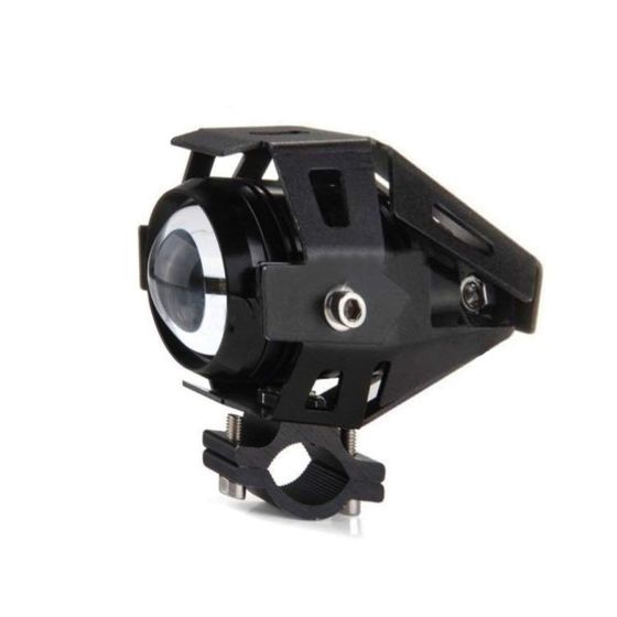 AllExtreme EXU5MW1 U5 Mini CREE LED Fog Light Work Lamp with Hi/Low, Flashing Beam for Cars ATV SUV Truck and Motorcycles (10W, White Light, 1 PC)