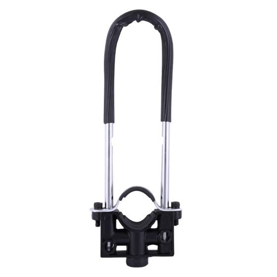 AllExtreme EXM2ULK Heavy-Duty Lancer Bike Lock Front Wheel Shocker Anti-Theft Safety with Mounting Bracket for Motorcycles Dirt Bikes Mountain Biking (Black)