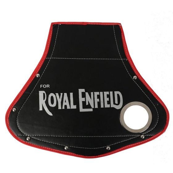 AllExtreme EXUMSH1 Bike Rear Mudflap with Silencer Hole Customised Universal Motorcycle Splash Guard Compatible with Bullet Classic 350 & 500 Models