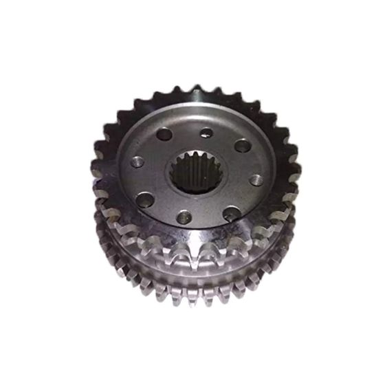 Allextreme EXSCAR1 Self Gear Assembly with Direct OEM Replacement and Bullet Electra Classic 350 & 500cc Model Compatibility (350 Gram, Chrome)