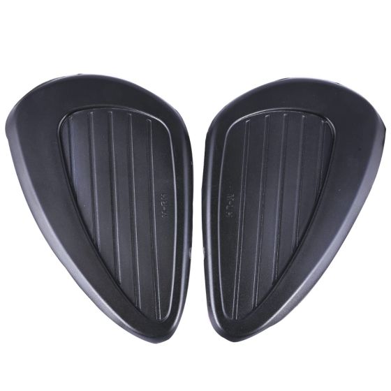 AllExtreme EXSRE29 Motorcycle Rubber Gas Tank Traction Side Pad Fuel Gas Knee Grip Decal Guard Protector Compatible for Bullet