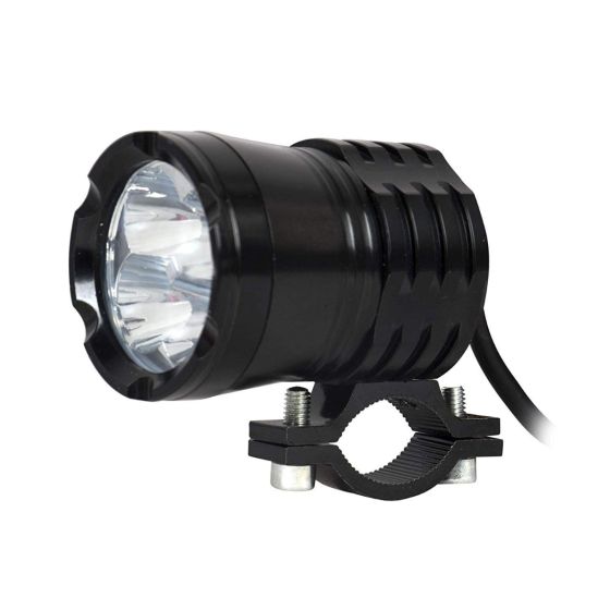 AllExtreme EXAF4LP1 4 LED CREE SMD Projector Auxiliary Fog Lamp Spot Flood Beam Worklight for Cars Motorcycle and Bikes (12W, White Light, 1 PC)