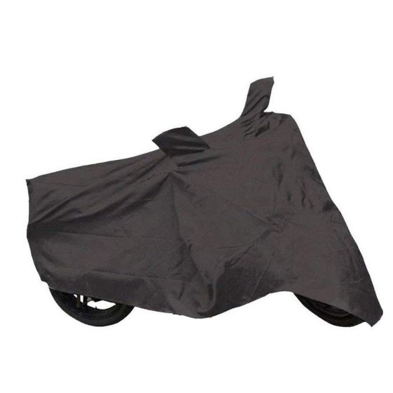 AllExtreme AEBODYC Waterproof Bike Body Cover Heavy Duty Custom Fit Compatible with Royal Enfield Bullet Classic, Electra and Standard (Black, Large)