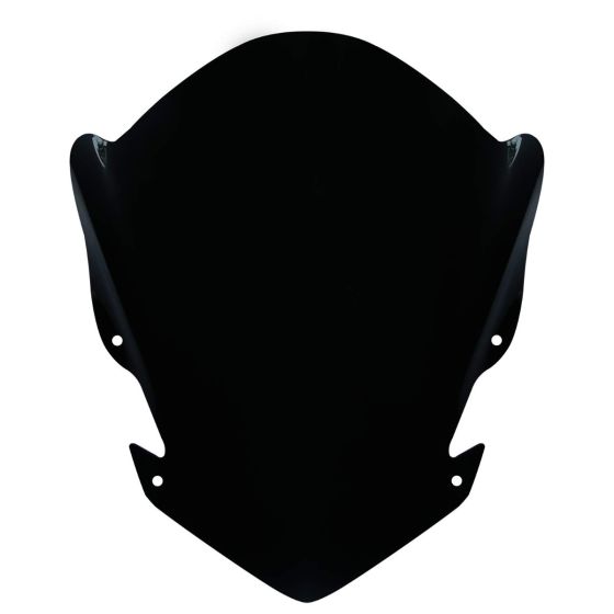 AllExtreme EXRC200 Plastic Windscreen Visor Compatible with KTM RC 200 Front Fairing Windshield Baffle Wind Deflector (Black)