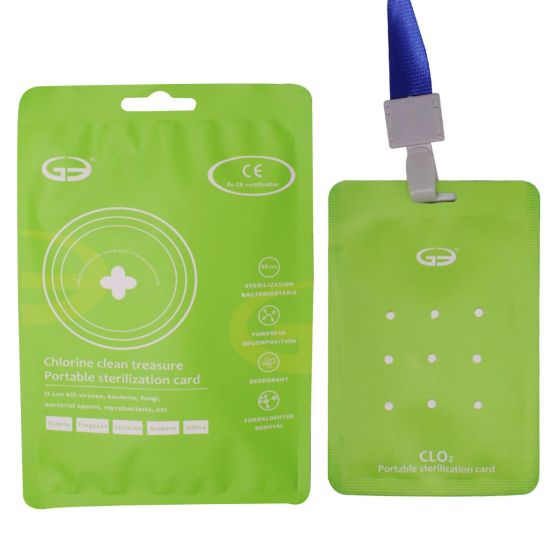 Allextreme EXASC01 Portable Air Sterilization Card Disinfection Sterilization Purifying Lanyard Protection Card for Kids, Adults, Home, School Travel & Office (Random Colour)