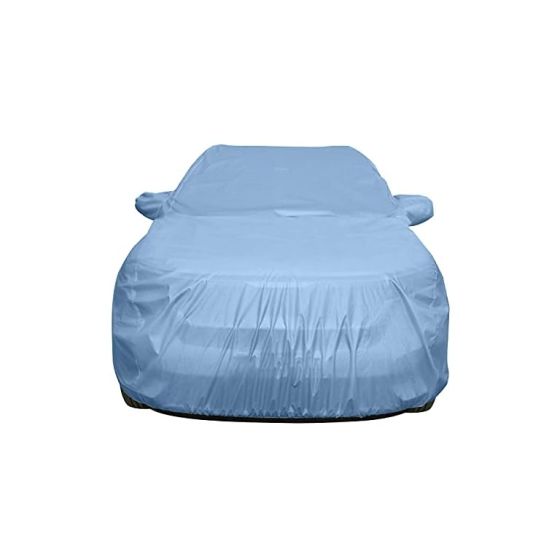 Allextreme IOY5001 Car Body Cover Compatible with Innova old Custom Fit Dustproof UV Heat Resistant Indoor Outdoor Body Protection (Blue with Mirror)