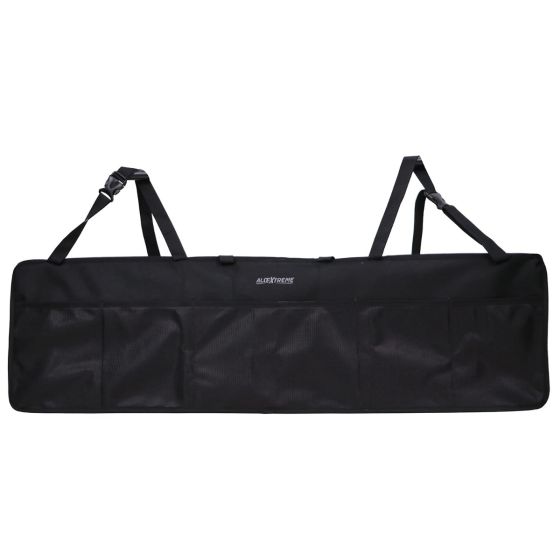 Allextreme IT-08 Trunk Organizer Backseat Large Anti-slip Storage Hanging Utility Tool Space Saver Bag for Cars, SUVs & Trucks (Black)