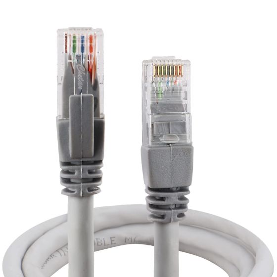 Allextreme Patch Cord Cat-6E (Comm) Compatible with Computers & Laptops, High speed Cable Cord for Modem, Router (3 Mtrs)