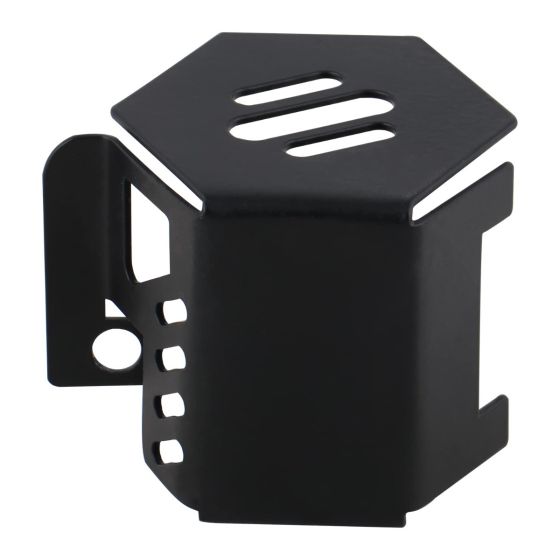 AllExtreme EXSTD04 Disk Brake Cover Bike Front Disc Fluid Oil Reservoir Stainless Steel Handle Tank Cap Custom Fit For Motorcycle Portable Sturdy Design (Black)