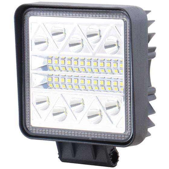 Allextreme 78W 34 LED Fog Light With Mounting Brackets Powerful Lighting Range Waterproof Ultra Bright Bulb For Car & Motorcycle (White, Pack of 1)