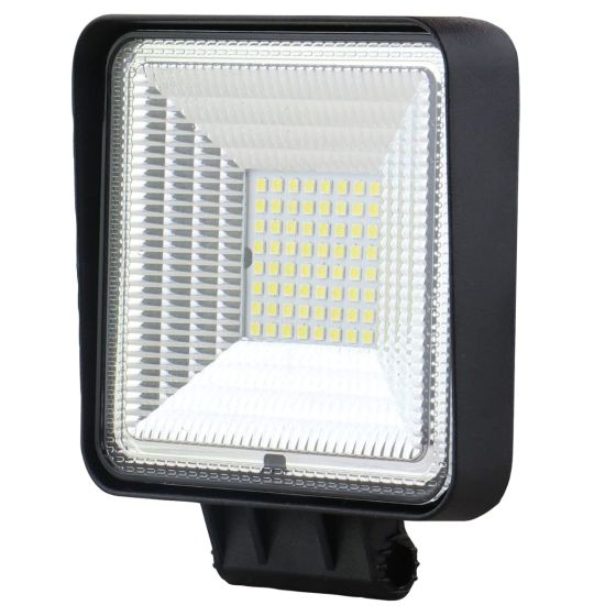 Allextreme EX-FGLW-01 64 LED Irradiation Lamp Water Resistant High-Intensity 48 Watt Power Work Light Compatible with Cars Trucks SUVs and ATVs (White, Pack of 1)