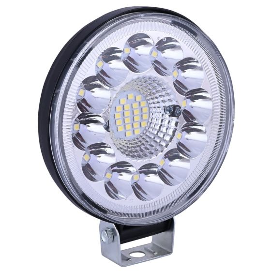 Allextreme EX-33FGL1 33 LED Car Bike Headlight Lamp IP67 High-Intensity Beam 40W Uniform Light Vehicle Accessory Compatible with Cars Bikes Trucks SUV (White, Pack of 1)