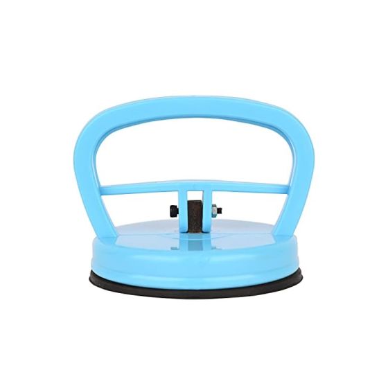 AllExtreme Car Dent Puller Paintless Damp Remover Rubber Vacuum Suction Cup Durable Handle Lifter for Glass Tiles Mirrors Screen (Blue)