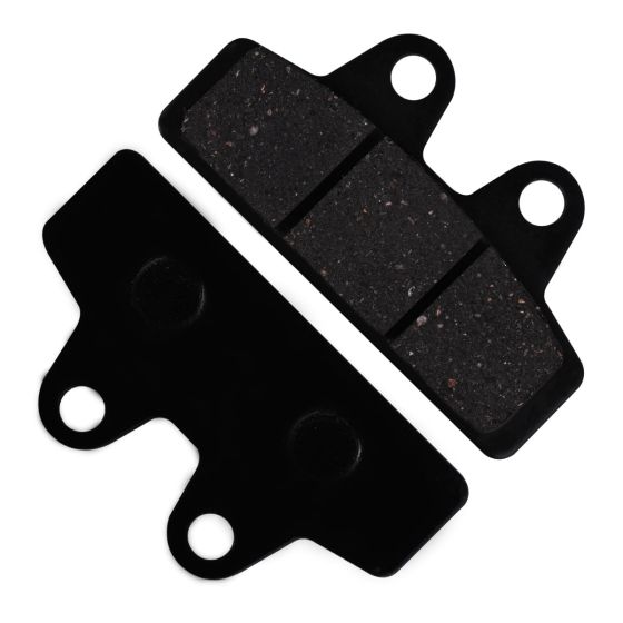 Allextreme Euro Front Brake Disc Pads Set for EV Scooty Vehicle Replacement Part Low Noise Efficient Braking Compatible with Various Scooter Models (2 Pcs)