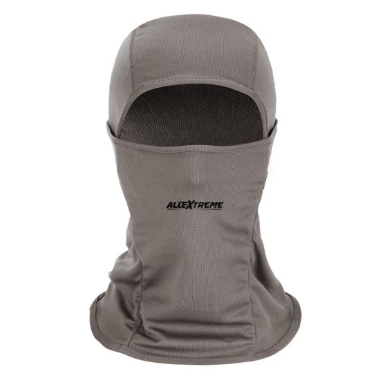 Allextreme Unisex Full Face Anti Pollution Mask UV Protectant Dust Protection Balaclava for Bikers Riding Cycling Bike Motorcycle (Pack of 1,Light Grey)