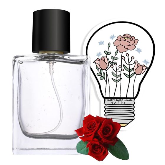 Allextreme Hanging Car Perfume Spray with Card Scent - Rare Rose Fragrance 600 Sprays for 90 days Air Freshener Interior Diffuser Car-Accessories Essential Oil Aroma (Set of 1, 50ml)