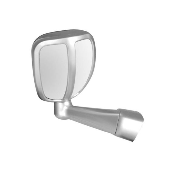 AllExtreme EXWAMS1 Car Bonnet Fender Rear Side Mirror Wide Angle View for Toyota Fortuner and Innova (Silver)