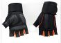 Allextreme AESG08 Half Finger Bike Gloves MLXL Breathable with Microfiber Leather Anti slip Shock absorbing 3MM Sponge Pads Design for MenWomen Road Racing Orange