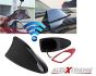 AllExtreme Car Shark Fin Roof Antenna Radio FM/AM Car Accessories Decorater Universal for Car (Black)