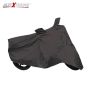 AllExtreme EXBBC047 Bike Body Cover Compatible for Bullet & Other Bikes with Sun UV Dust Wind Protection (Black, Large)