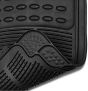 AllExtreme EXFM5CFB Universal Car Floor Mat (Set of 4, Black)