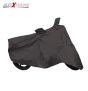 AllExtreme AEBODYC Waterproof Bike Body Cover Heavy Duty Custom Fit Compatible with Royal Enfield Bullet Classic, Electra and Standard (Black, Large)