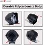 Allextreme EXG3FWS Imported 6 LED Fog Light White Light Waterproof Mirror Mount Driving Work Lamp for Motorcycles and Cars (10W, 2 PCS, 6 Months Warranty)