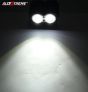 Allextreme EX2OEF1 2 LED Owl Eye Waterproof CREE LED Fog Light with High Beam/Low Beam Function for Bike/Motorcycle and Cars (20W, Black, 1 PC)