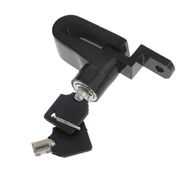 AllExtreme Mini Bicycle Motorcycle Disc Brake Lock/Disk Lock Security (Random Colors)