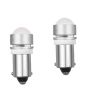 Allextreme EXBA9SW8 BA9S LED Parking Light Super Bright Ceramic Car Interior License Plate Wedge Dome Trunk Dashboard Bulb for Car Bike and Motorcycle (3W, White, 2 PCS)